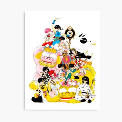 Ranma 1/2 Manga Illustration Poster