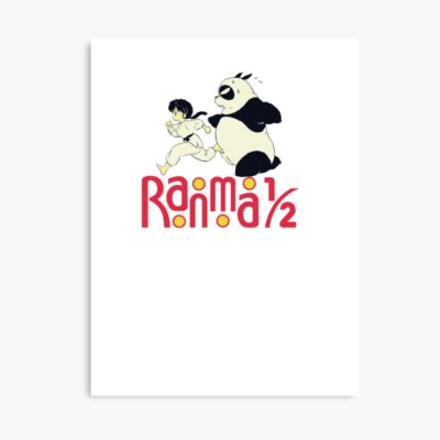 Ranma 1/2 Panda Run Poster