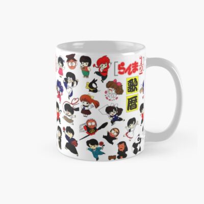 Ranma 1 2 Chibi Cute Vintage Mug