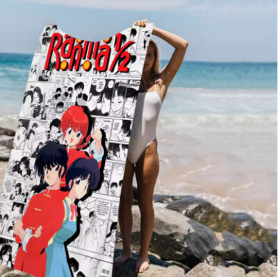 Ranma 1/2 New Beach Towel Absorbent