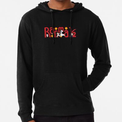 Ranma 1/2 Funny Logo Yellow Backround Hoodie