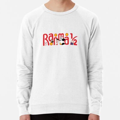 Ranma 1/2 Funny Logo Yellow Backround Sweatshirt