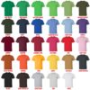 t shirt color chart - Ranma ½ Store