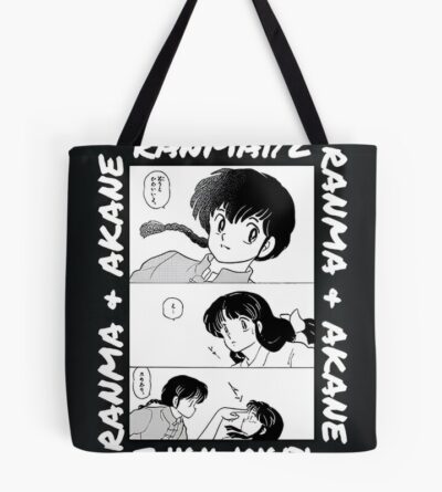 Ranma 1/2 Ranma X Akane Manga Tote Bag