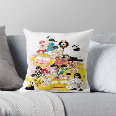 Ranma 1/2 Manga Illustration Throw Pillow