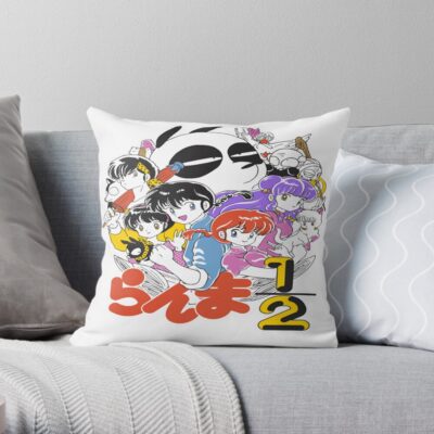 Ranma 1/2 Changing Warrior Throw Pillow