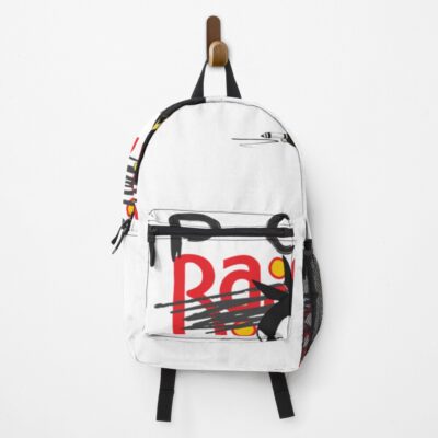 Ranma 1/2 Logo Blue Background Backpack