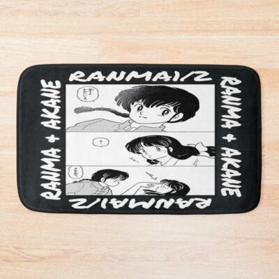 Ranma 1/2 Ranma X Akane Manga Bath Mat