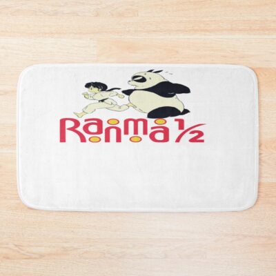 Ranma 1/2 Panda Run Bath Mat