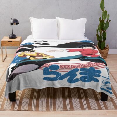 Ranma 1/2 New Design Throw Blanket