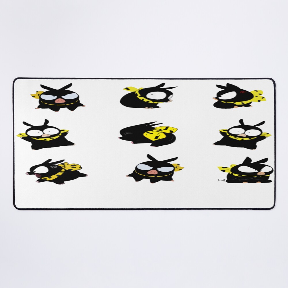 P Chan Pattern 7 Pigs Ranma 1/2 Mouse Pad