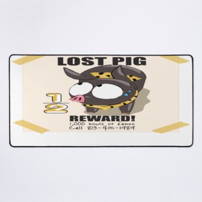 P Chan Ryoga Lost Pig Ranma 1/2 Mouse Pad