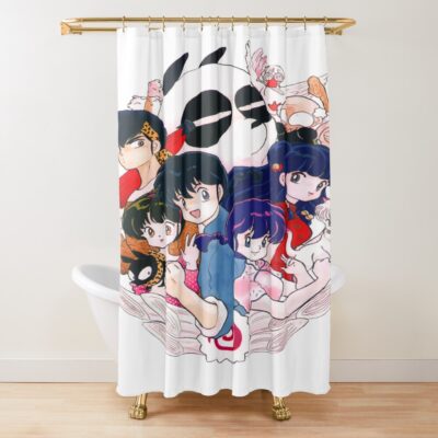 Ranma 1/2 Best Design Shower Curtain