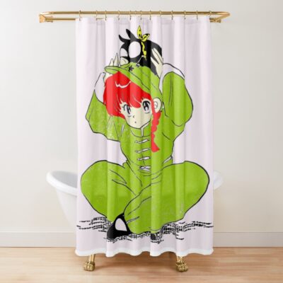 Ranma 1/2 Best Selling Shower Curtain