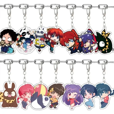 Ranma 1/2 Tendou Akane Anime Acrylic Keychain