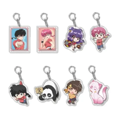 Ranma 1/2 Anime Acrylic Keychain