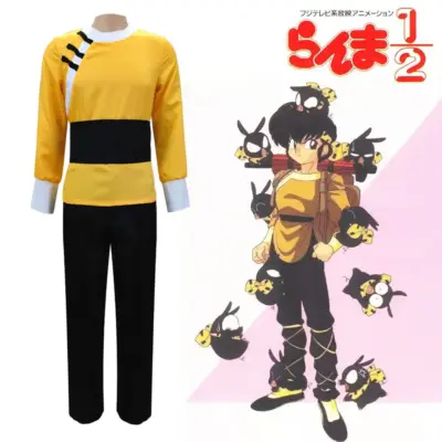Ranma 1/2 Anime Hibiki Ryoga Cosplay Costume