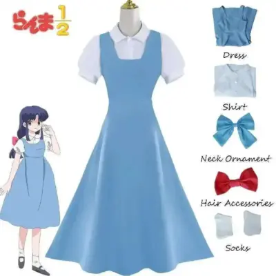 Anime Ranma 1/2 Akane Tendo Cosplay Costume